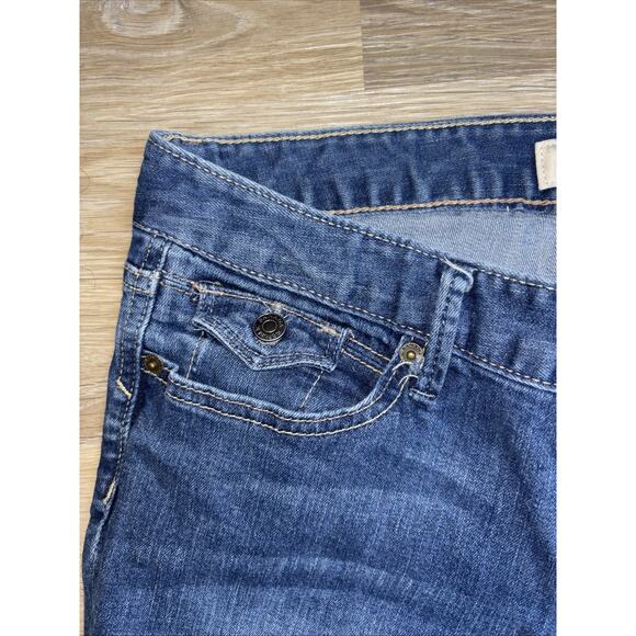 Banana Republic Outlet Womens Cuffed Denim Capris Size 8/29 - Picture 3 of 14